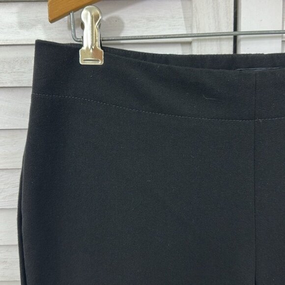 Talbots Classic Black Side Zip Pants Size 10P - Picture 5 of 12